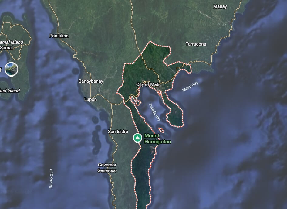 Map of Mati